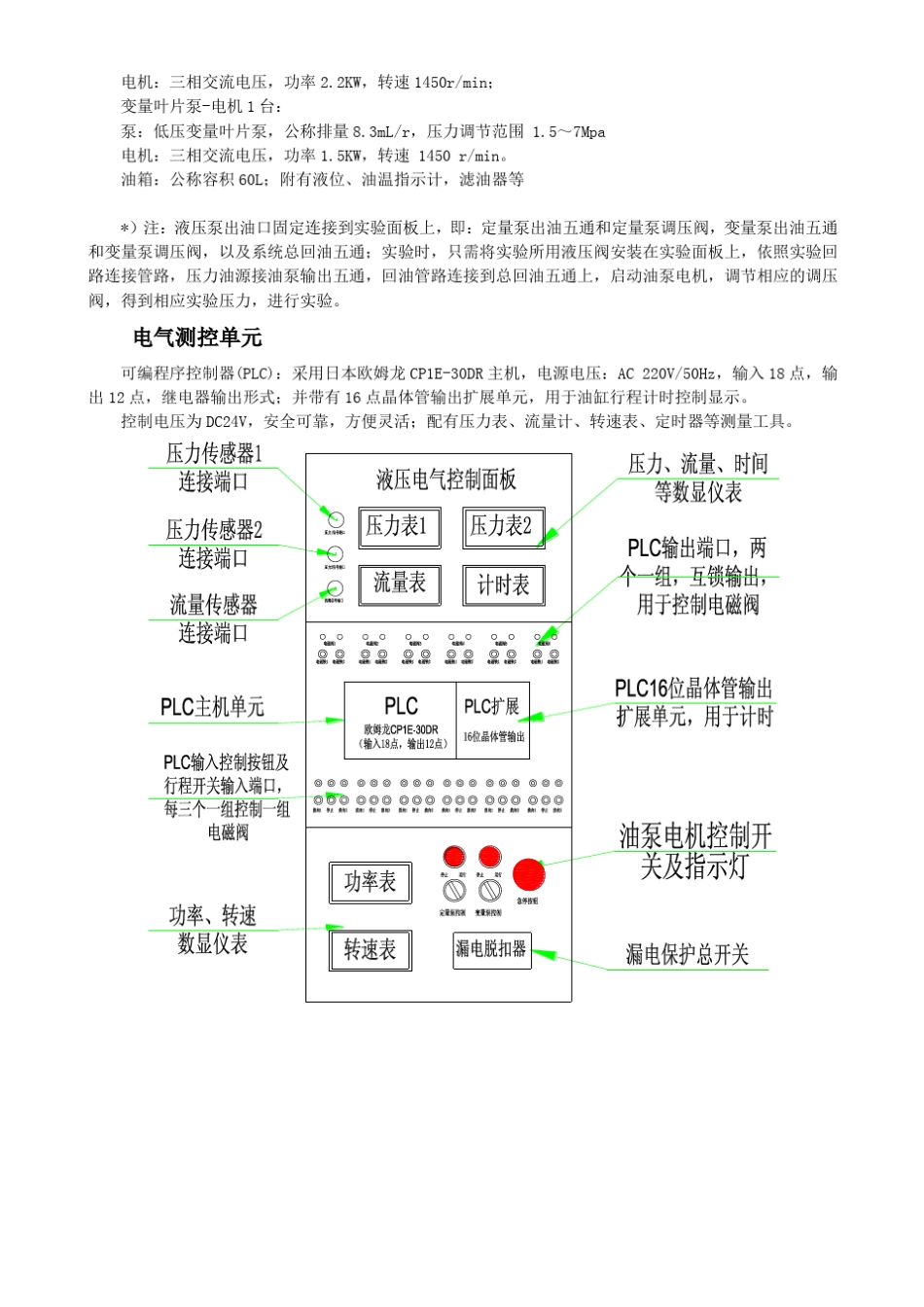液压传动实验指导书(机械)_第3页