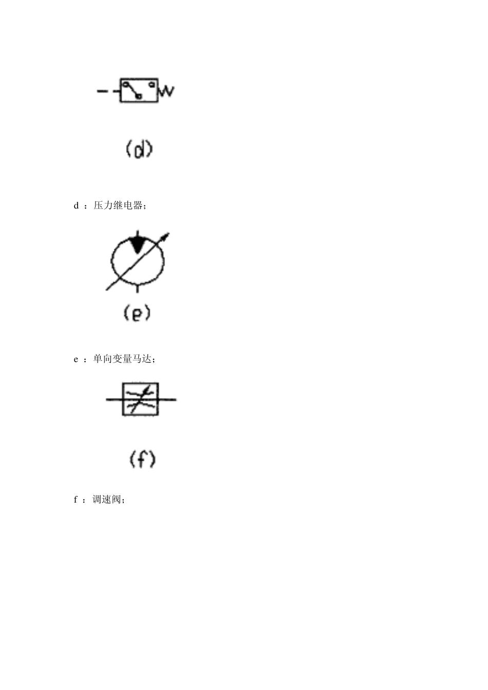 液压传动期末试题_第3页