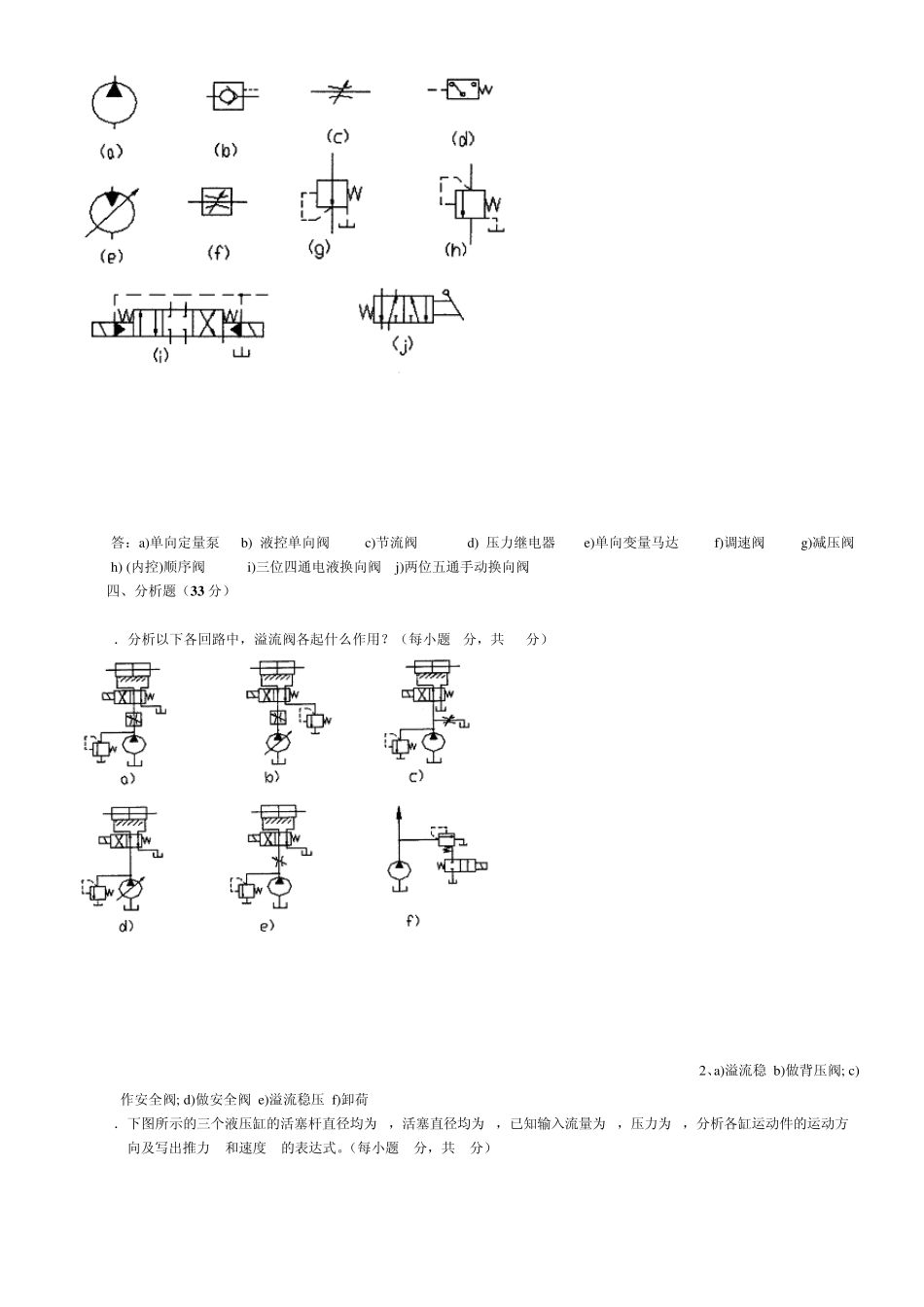 液压传动试题及答案2_第2页