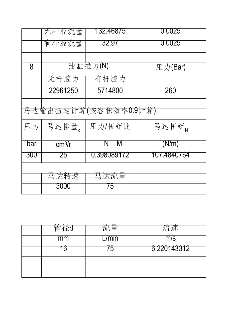 液压常用公式计算小软件_第2页