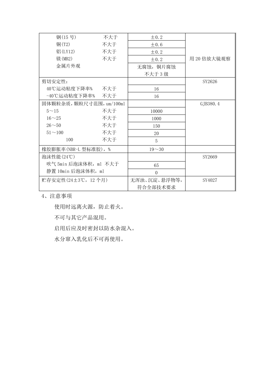 液压油质量标准_第2页