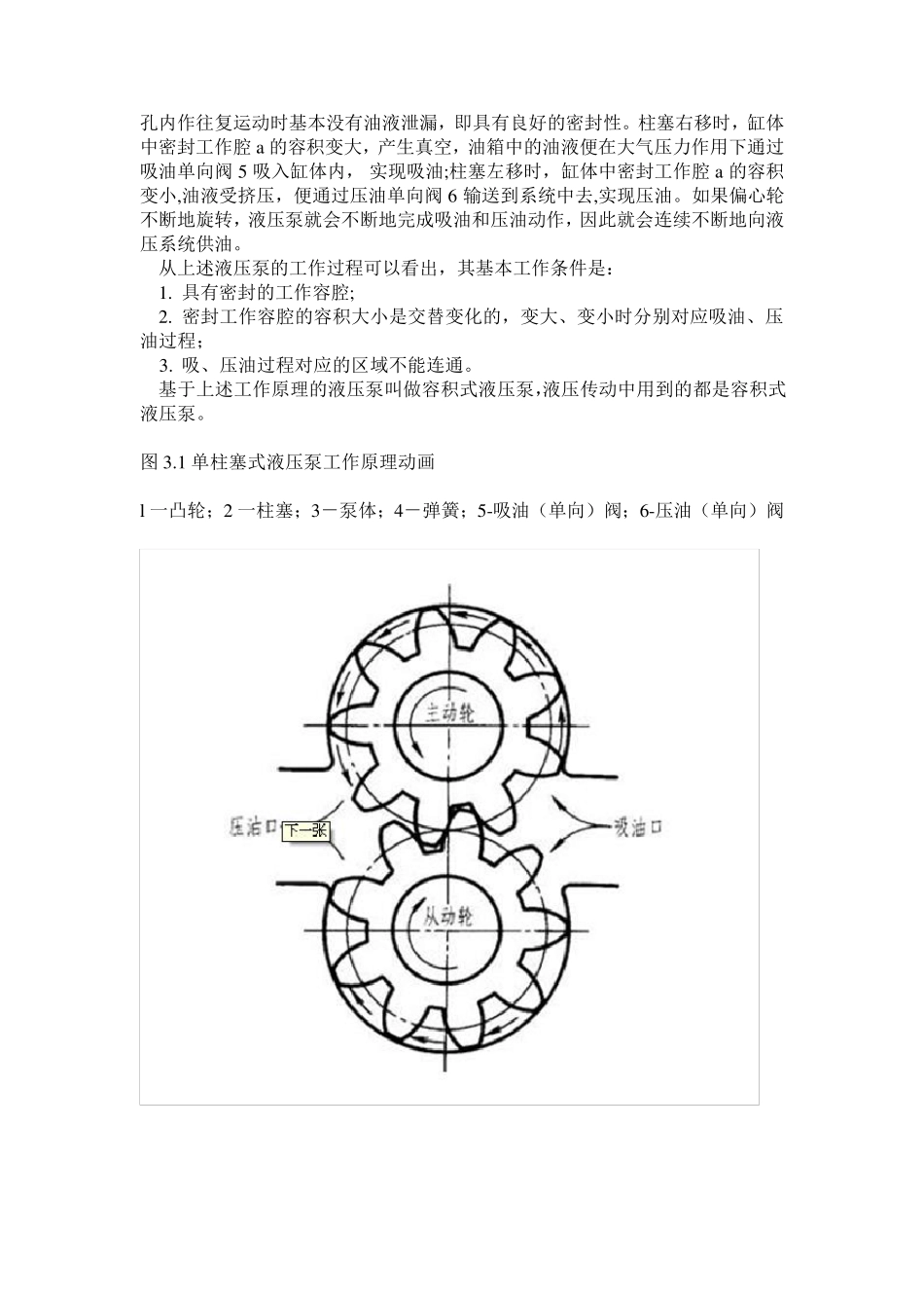 液压泵齿轮泵的工作原理_第3页