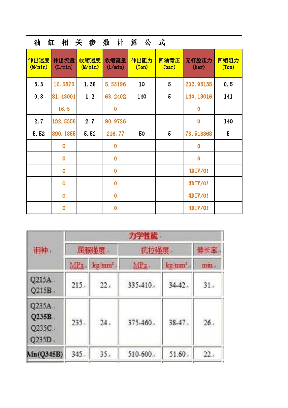 液压计算公式汇总_第3页