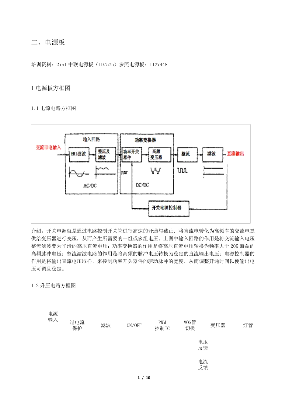液晶显示器电源板维修培训资料_第1页