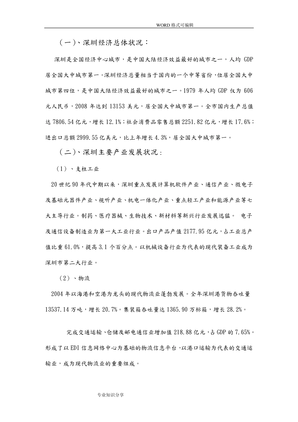 深圳产业发展状况_第2页
