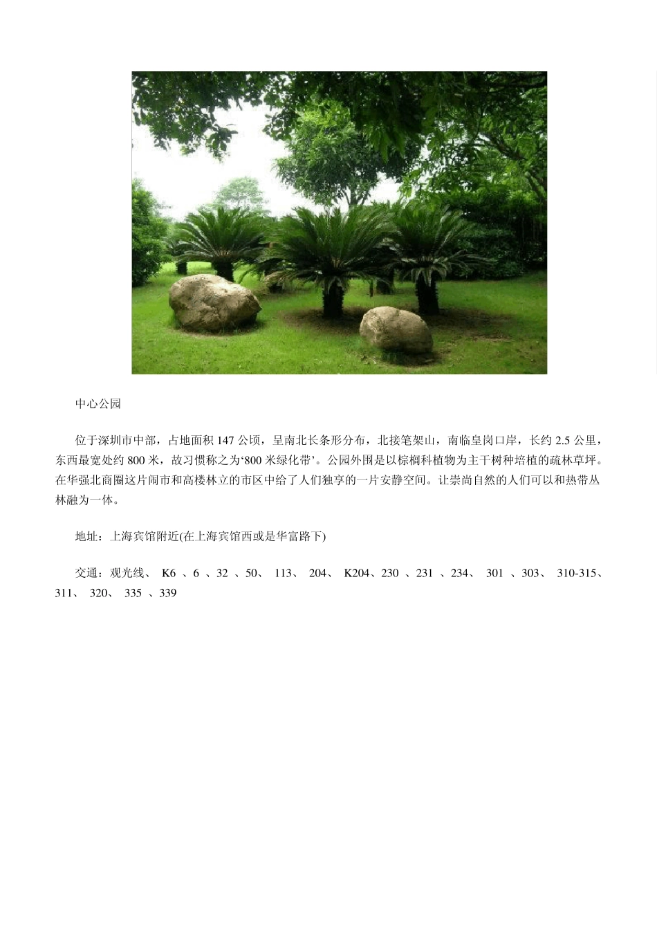 深圳好玩的免费景点_第2页
