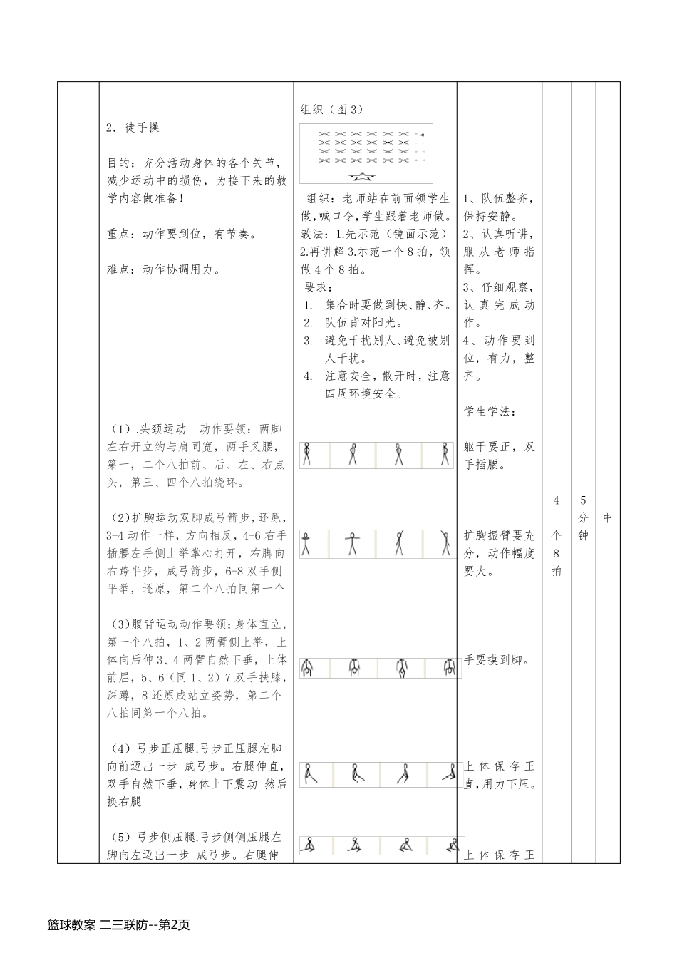 篮球教案 二三联防_第2页