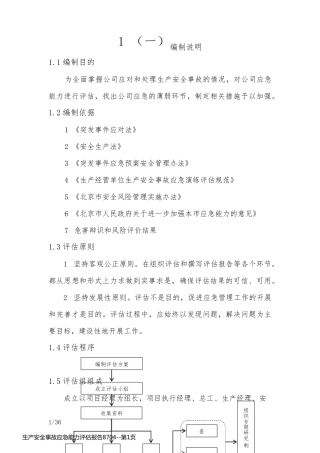 生产安全事故应急能力评估报告8704