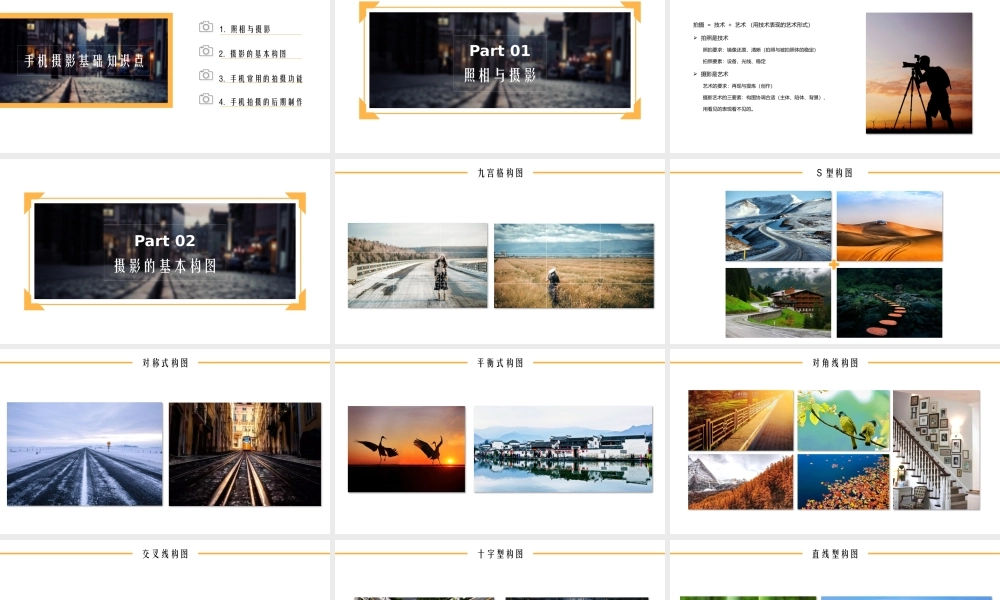 手机摄影培训课件