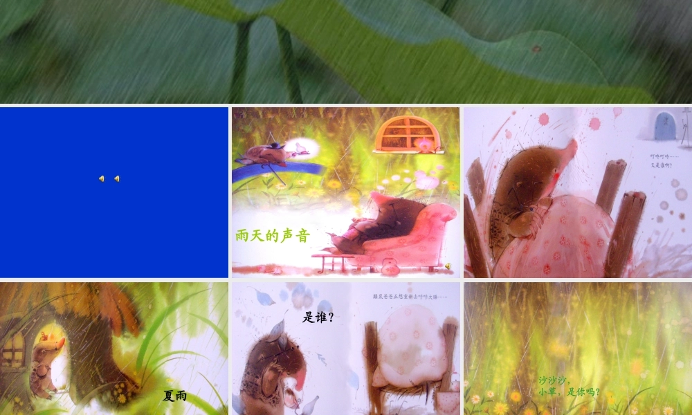 雨天的声音完整