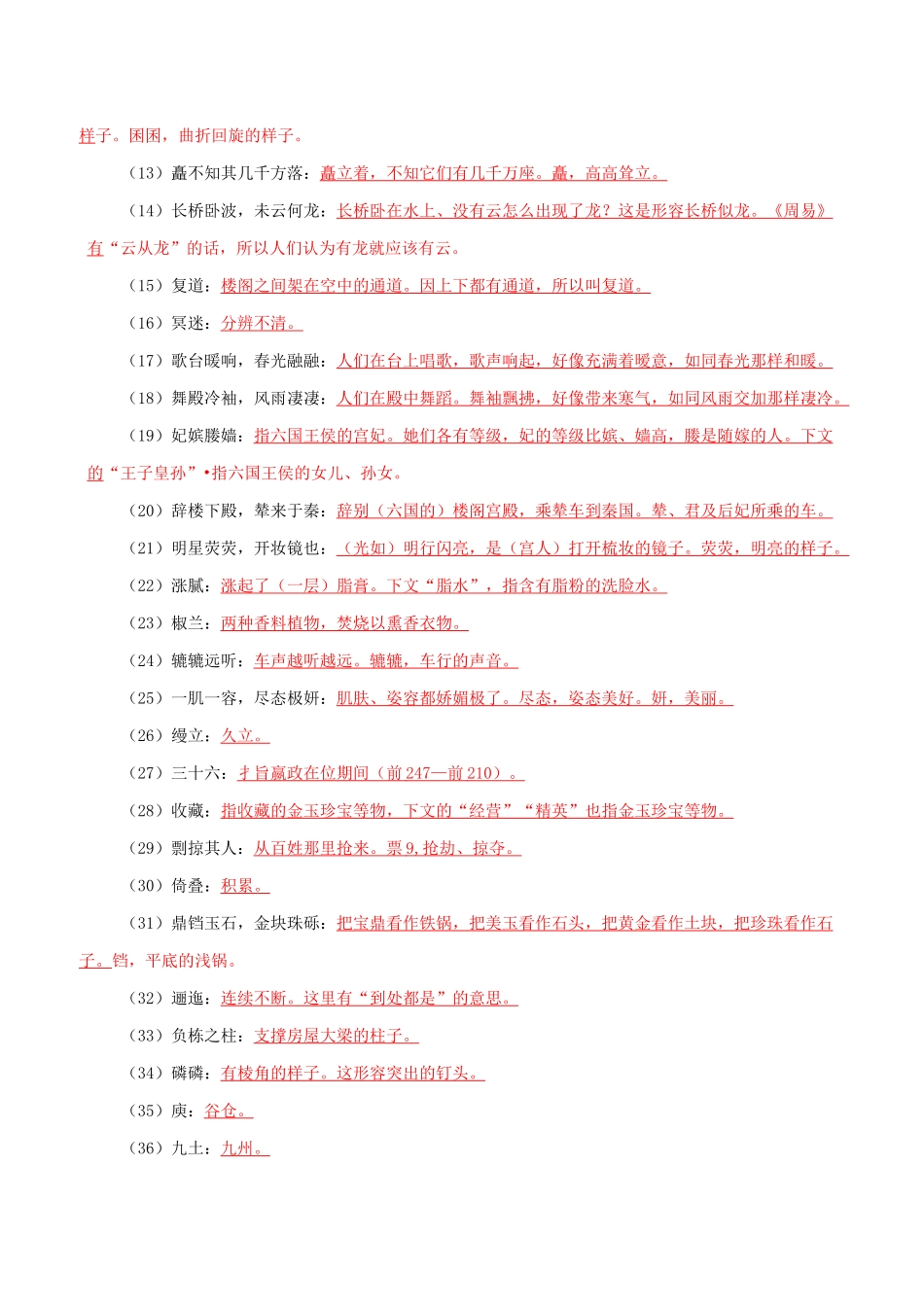 《 阿房宫赋》知识梳理_第2页