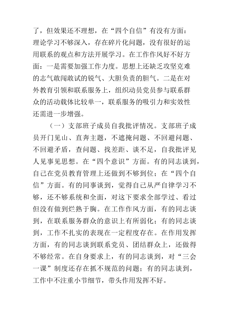 泊头市新华小学专题组织生活情况报告_第3页