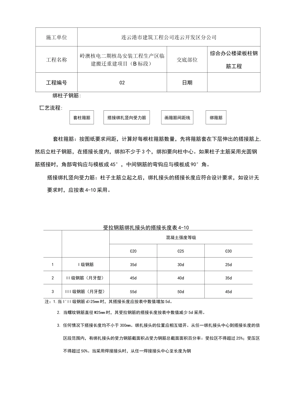 梁板柱钢筋技术交底_第2页