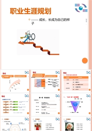 职业生涯规划培训讲义课件