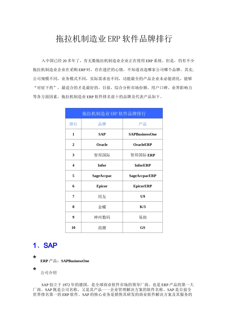 国内ERP软件品牌排行_第1页
