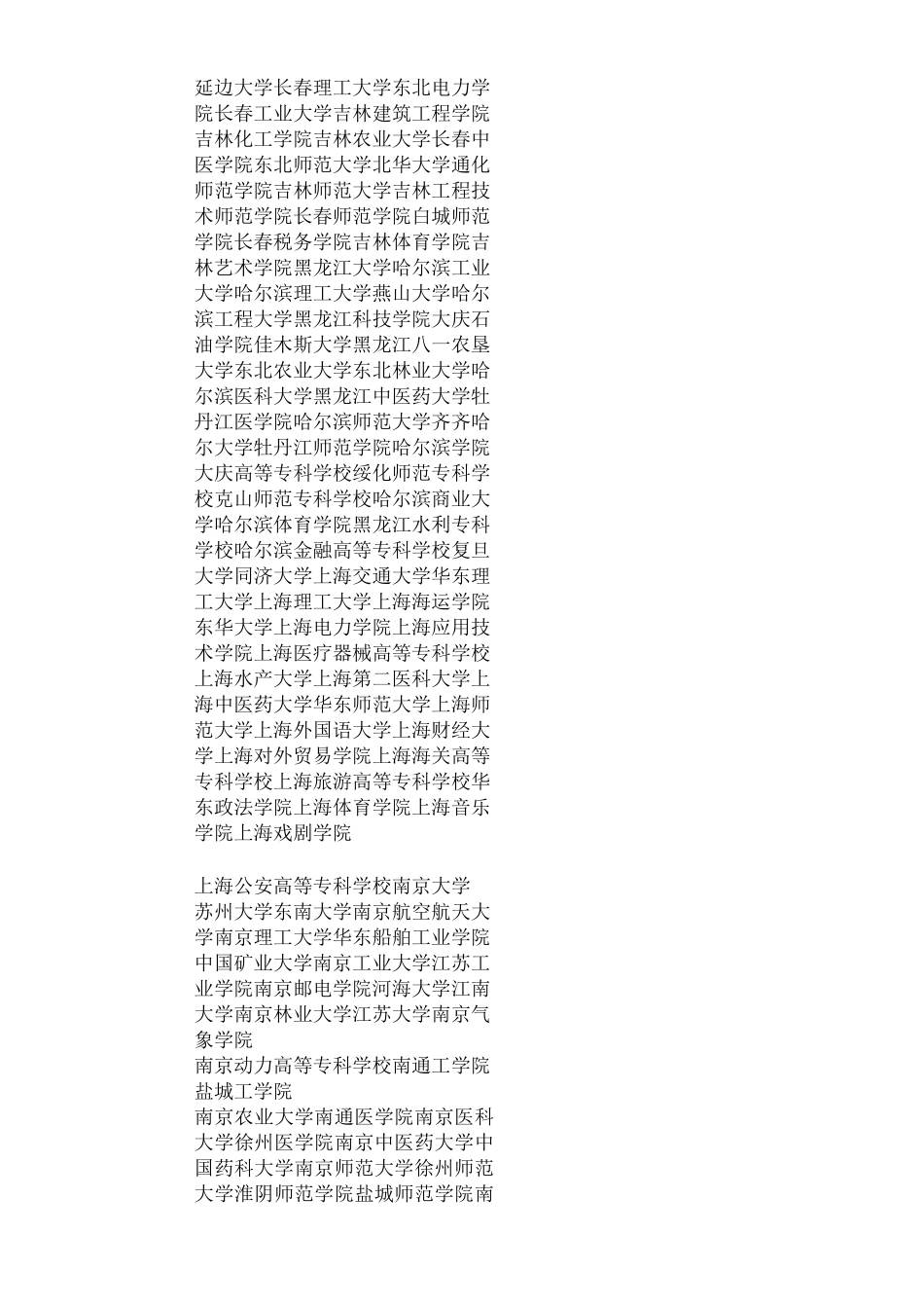 全国高校代码(标准)_第3页