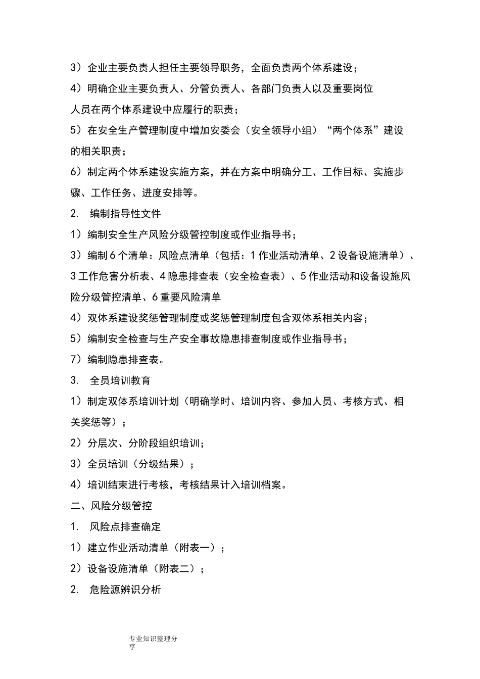 双重预防体系建设指导书模板_第2页