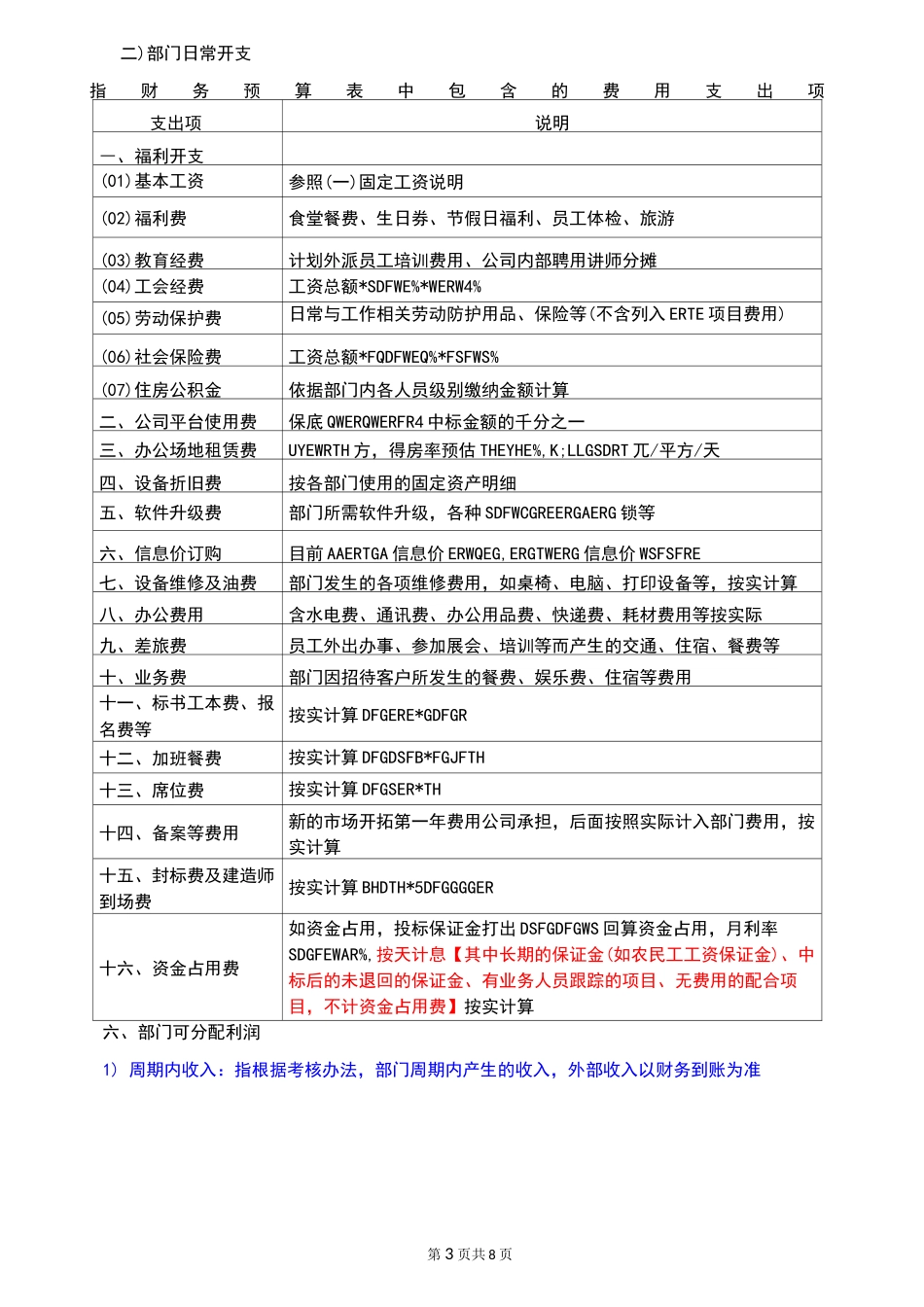 招投标部考核制度_第3页