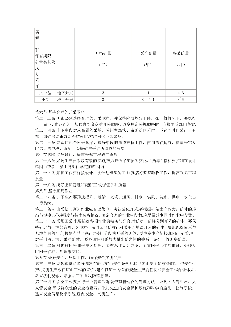 采矿管理制度_第3页