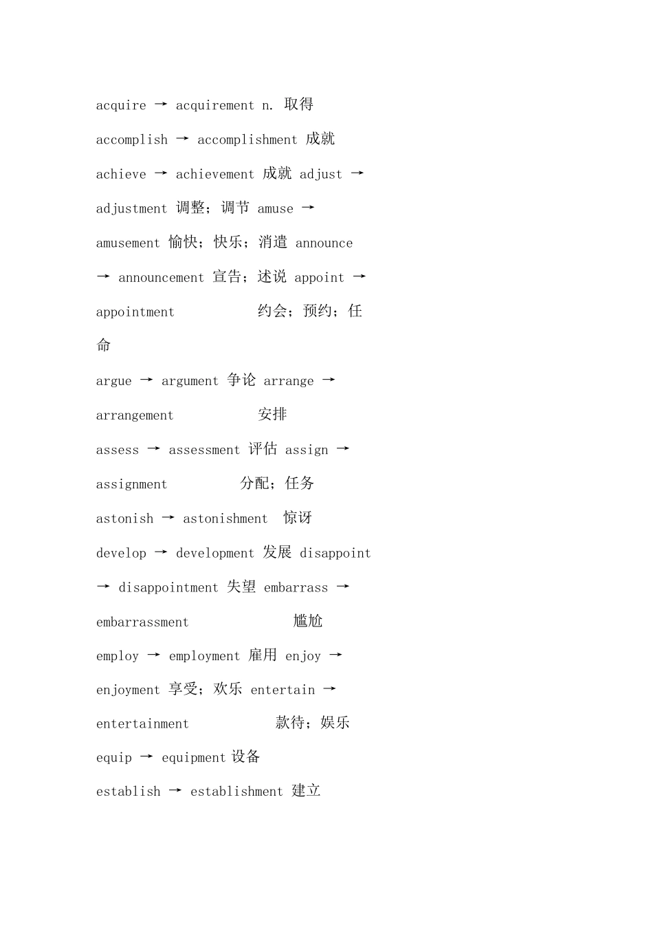 高考词汇词性变化规律：动词类变化_第2页