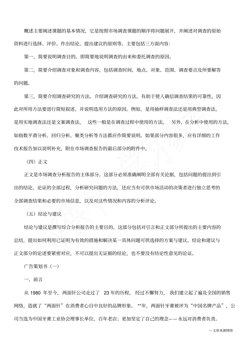 广告策划书的格式_第2页