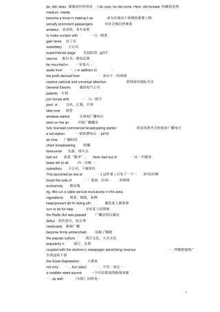 广告英语词汇大全