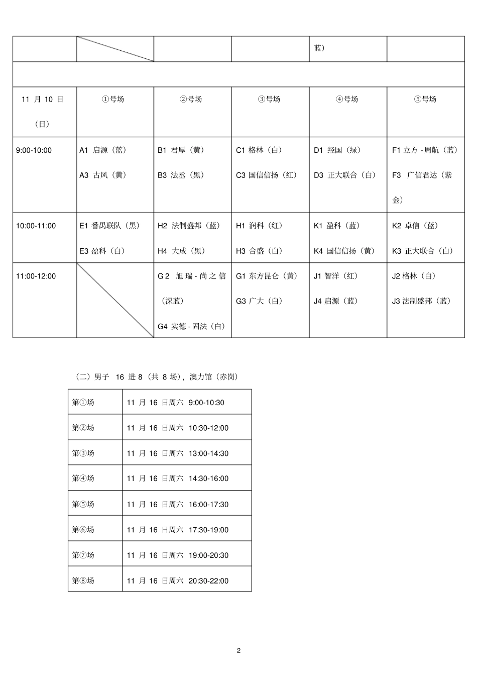 广州律师协会第五届篮球锦标赛规程_第2页