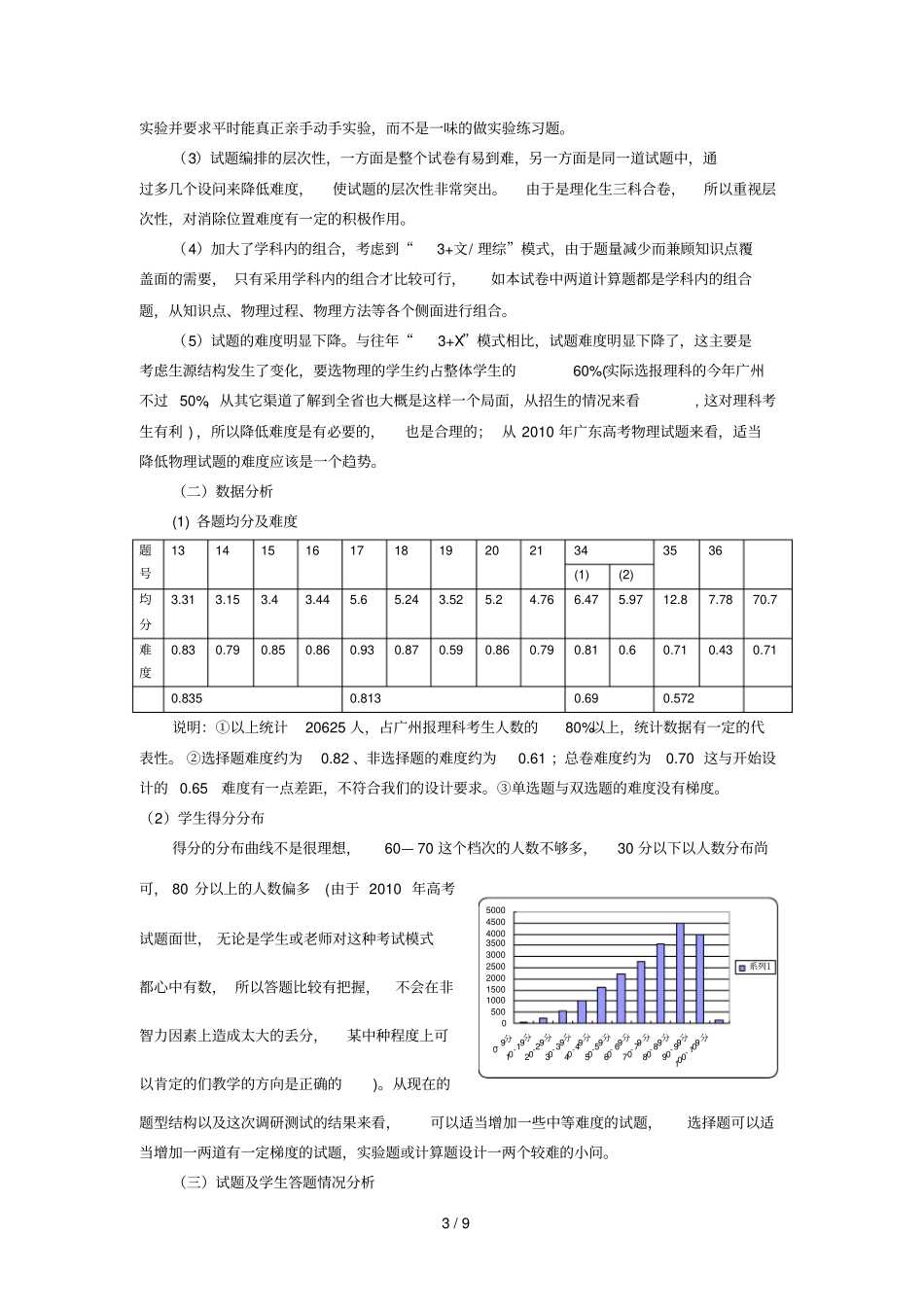 广州普通重点高中业班调研测试理综_第3页