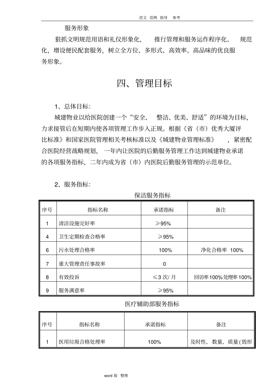 广州第一人民医院物业管理投标书75_第2页