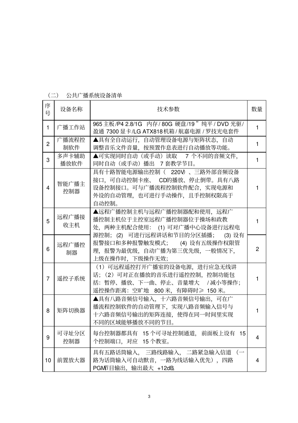 广播系统招标方案_第3页