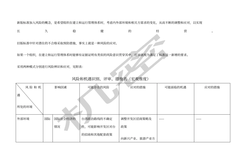 应对风险和机遇_第1页