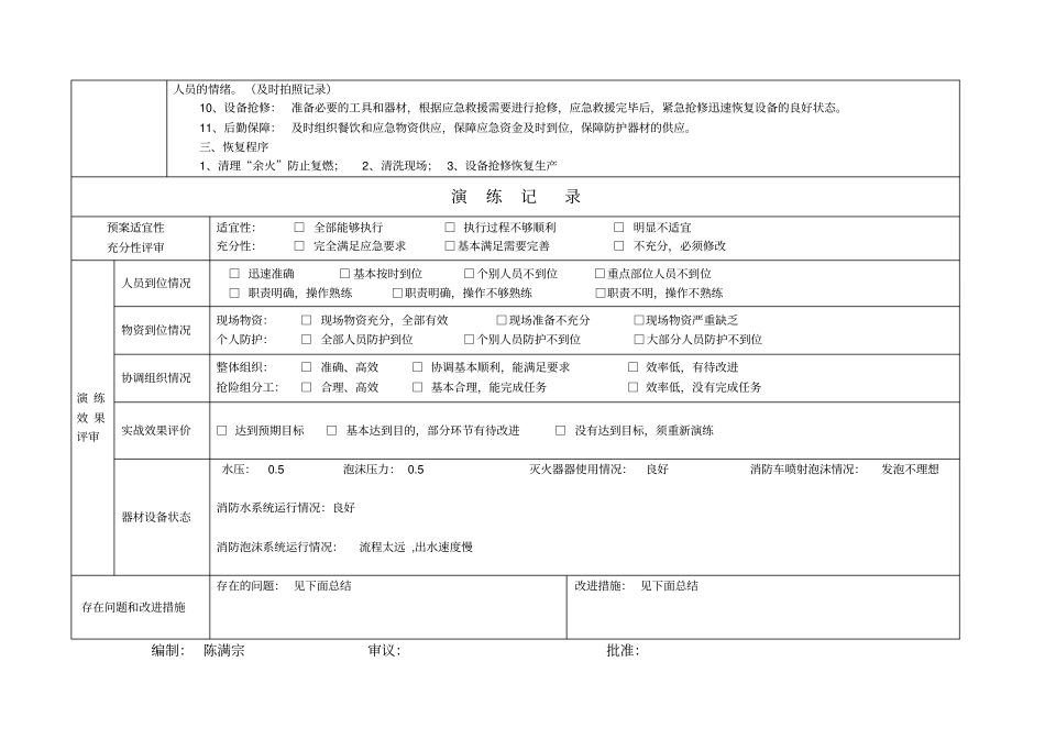 应急预案演练方案_第2页