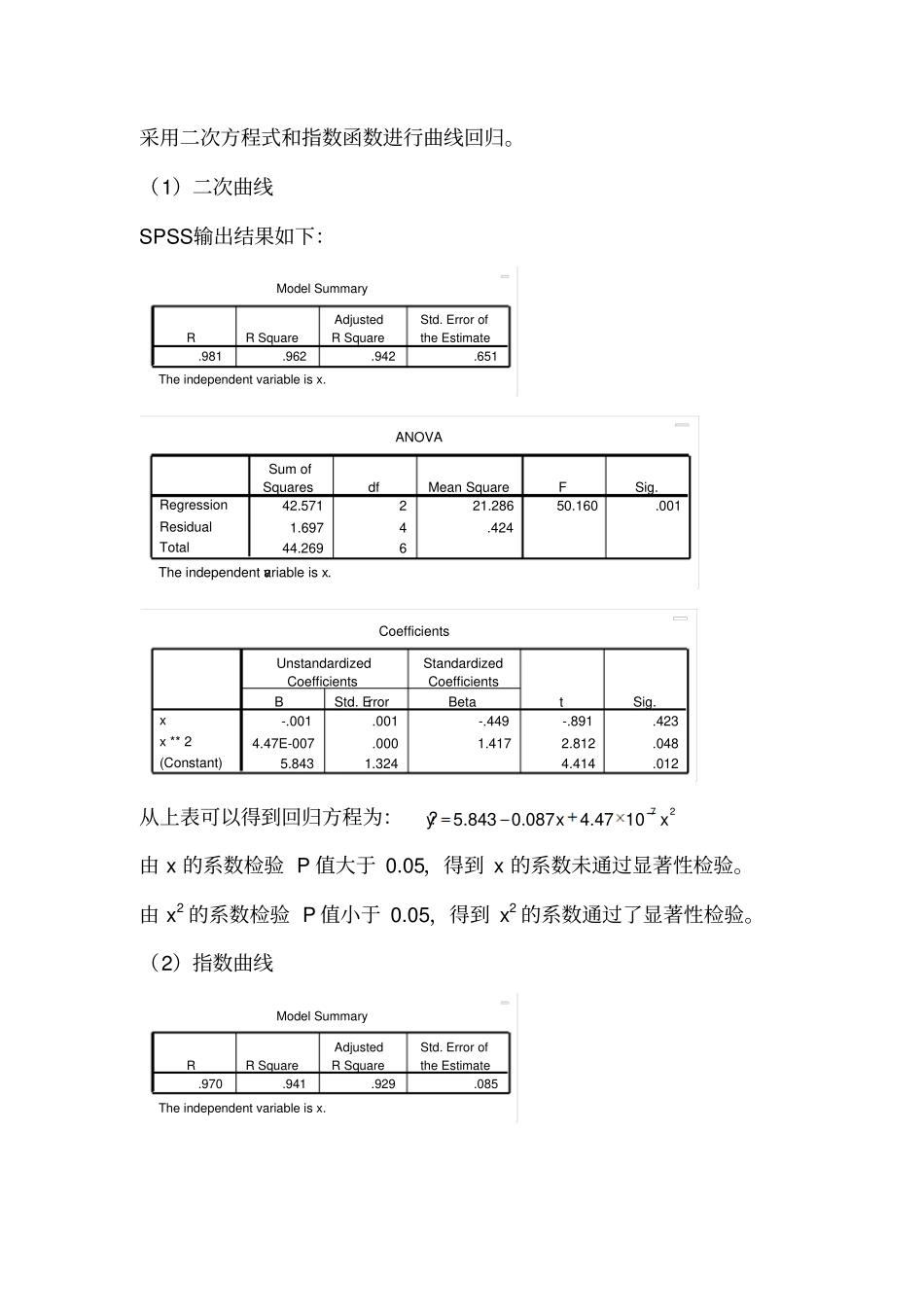 应用回归分析部分答案_第2页