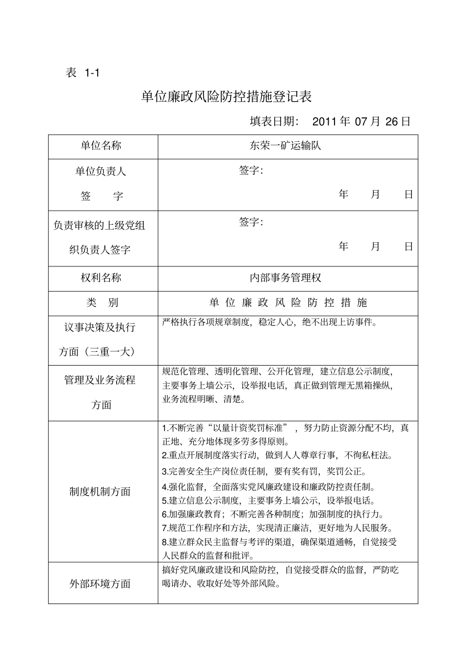 廉政风险防控机制建设防控措施阶段工作方案_第3页