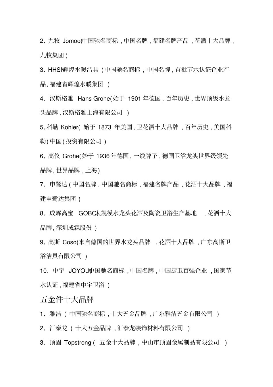 建材十大品牌汇总资料_第3页