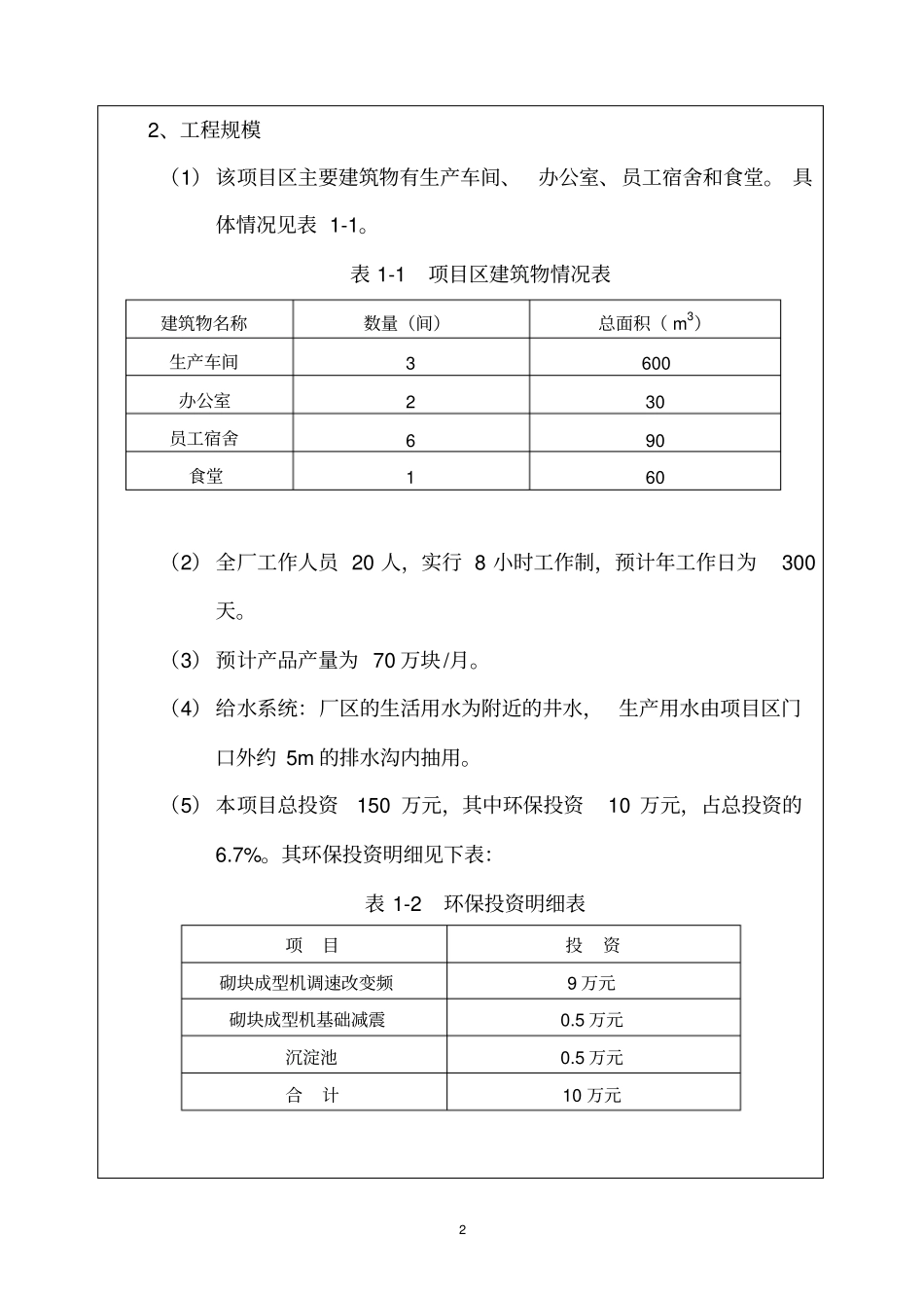 建材建设项目立项环境影响评价评价报告_第3页