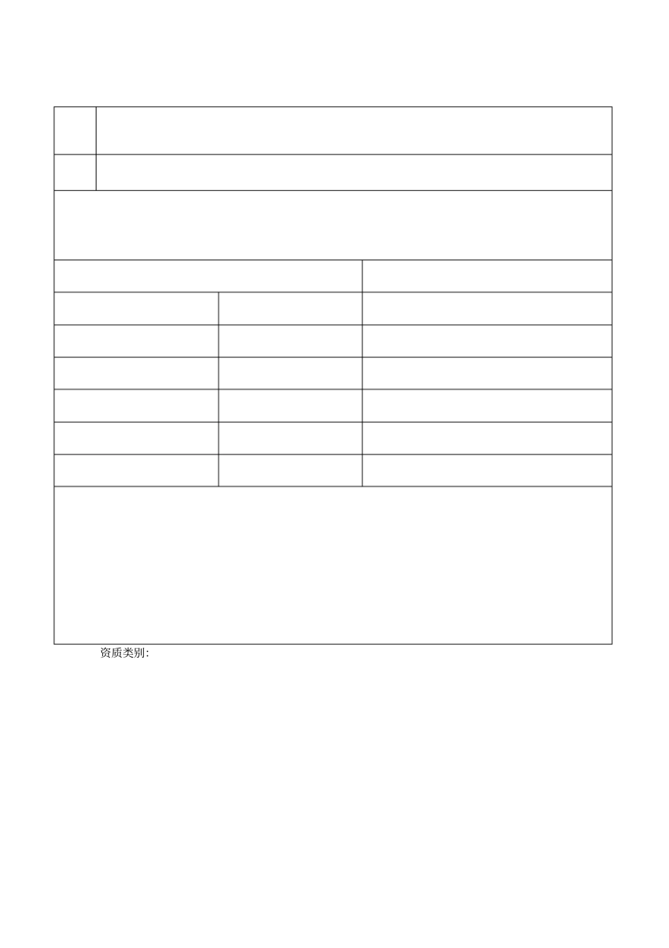 建筑业企业资质申请表_第1页