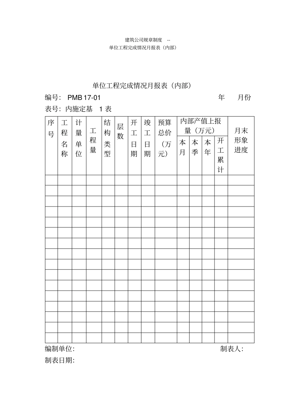 建筑公司规章制度_第1页