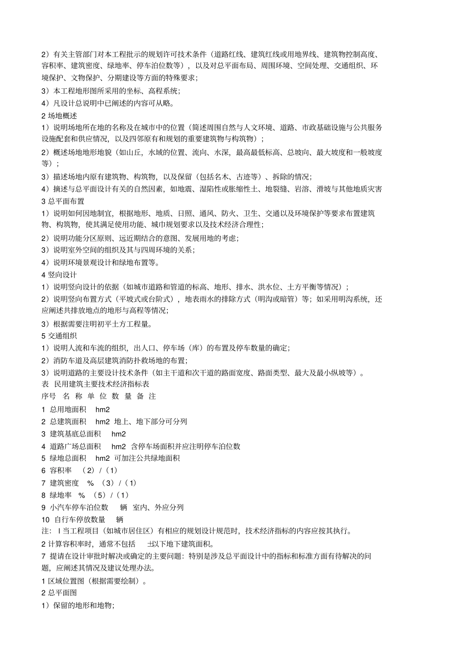 建筑初步设计深度要求_第2页