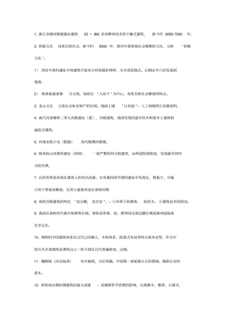 建筑史复习资料大全