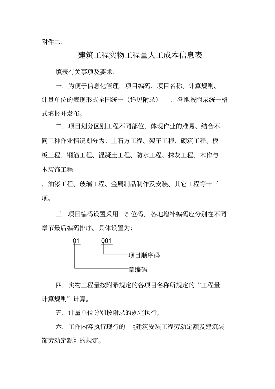 建筑工种人工成本信息表建筑工程实物工程量人工_第2页