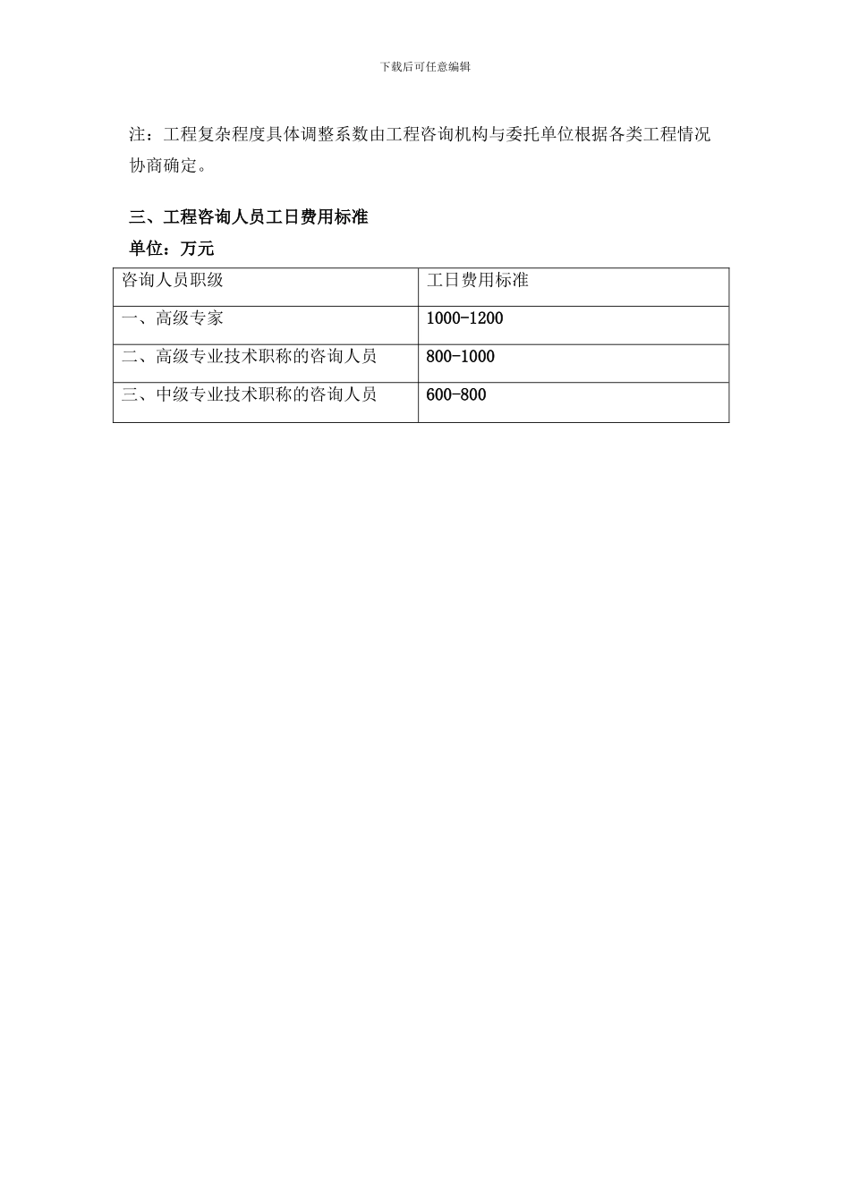 2024年可行性研究报告最新收费标准_第2页