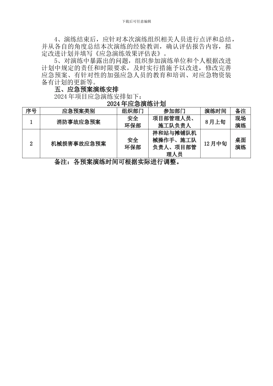2024年应急演练计划_第2页