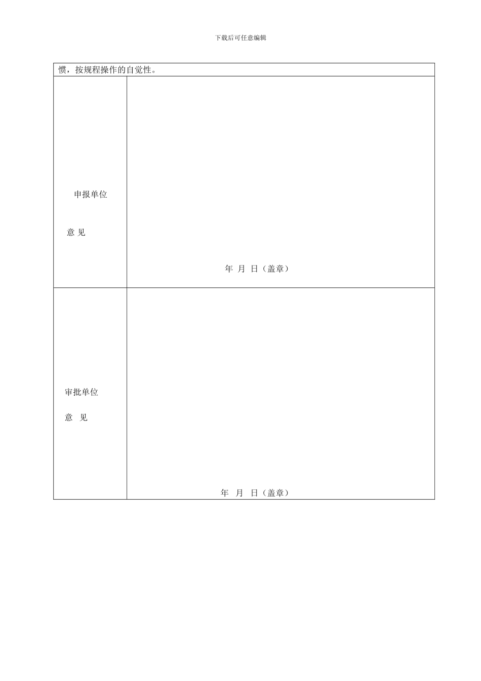 2024年度全市城市管理和城管执法安全生产奖审批表_第2页