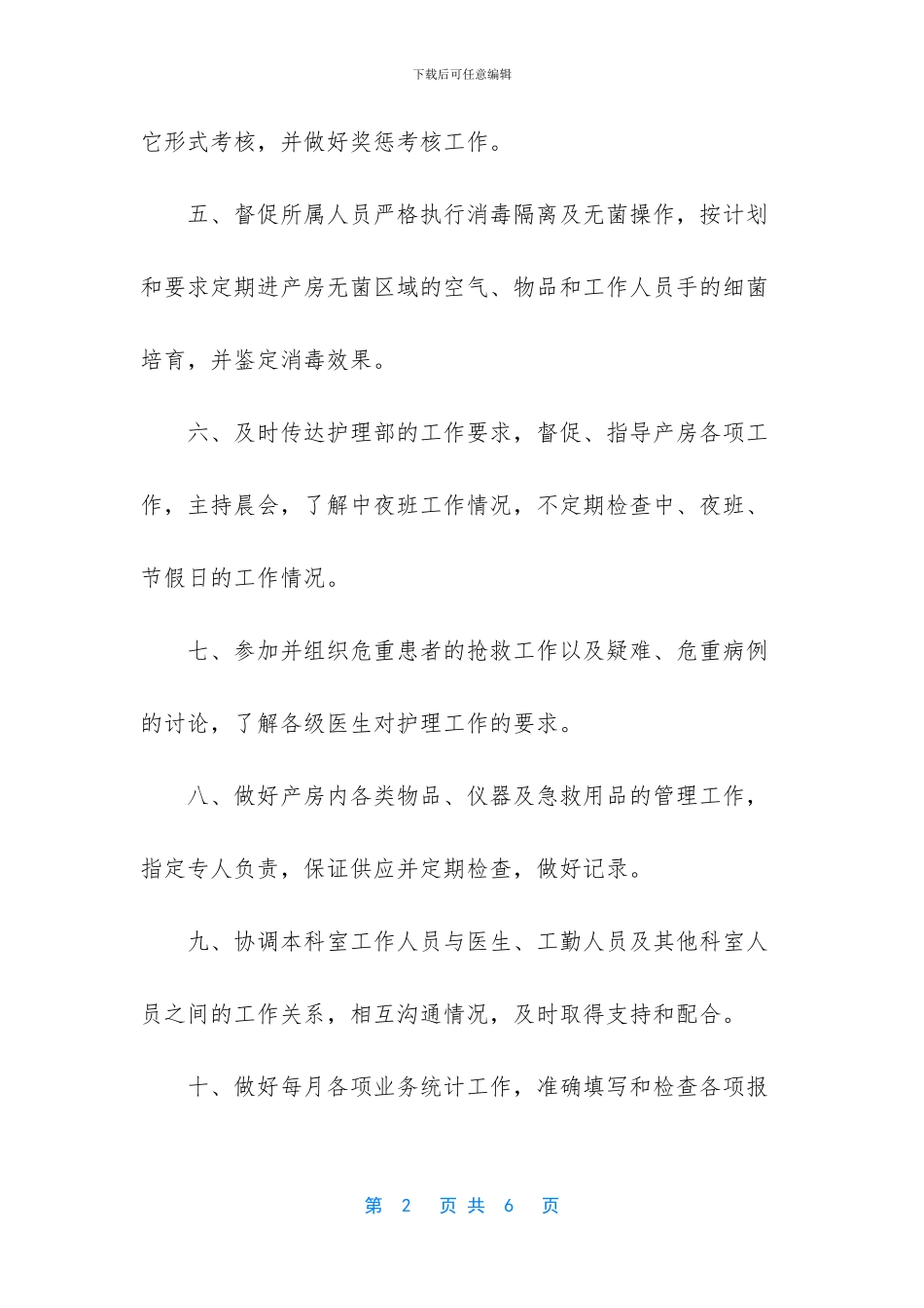 2024年度护师个人工作总结_第2页