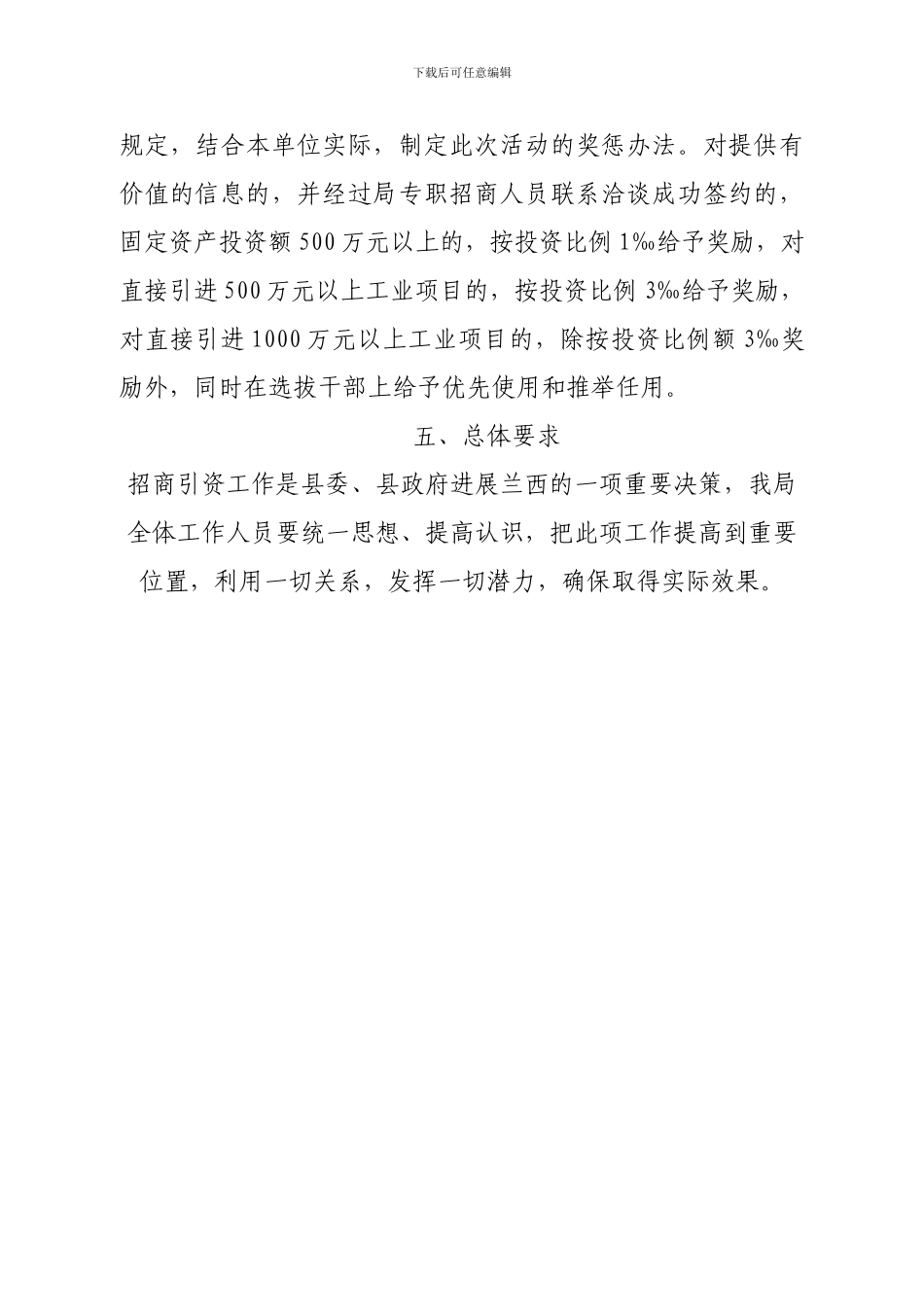 2024年度招商引资实施方案_第3页