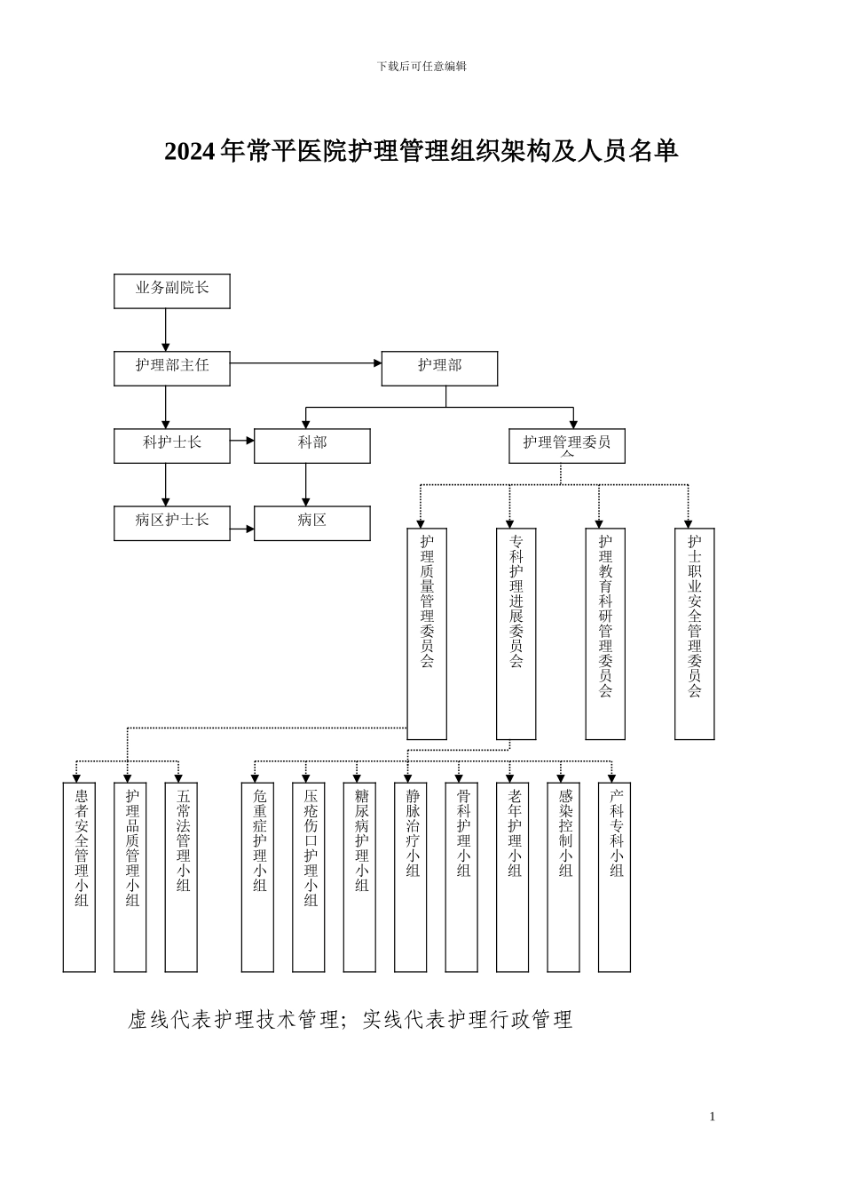 2024年护理管理委员会人员名单.tmp1_第1页