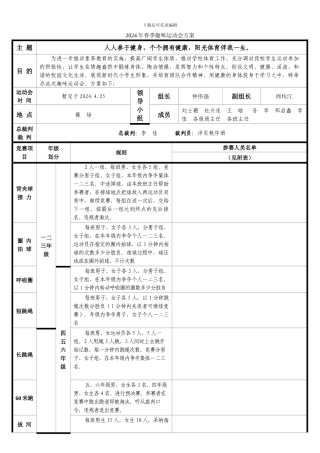 2024年春季趣味运动会方案-