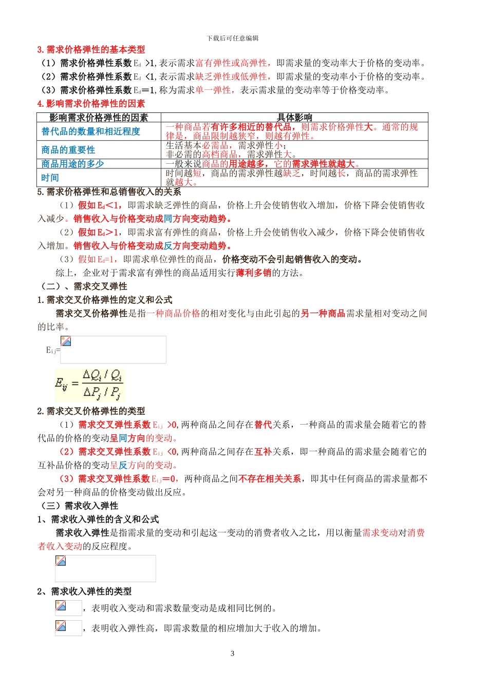 2024年经济基础知识考试重点_第3页