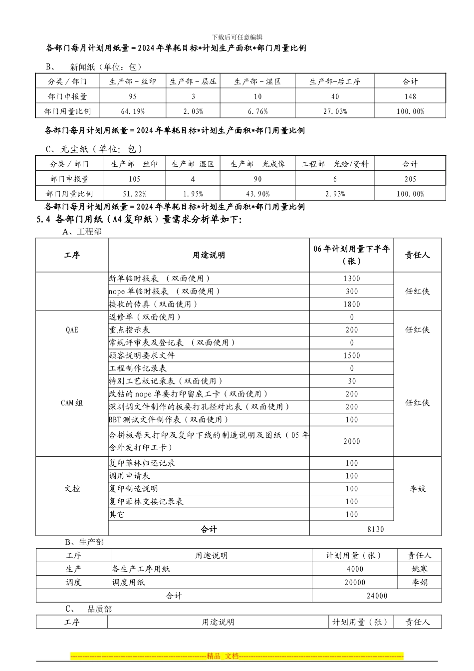 2024年节约用纸方案_第3页